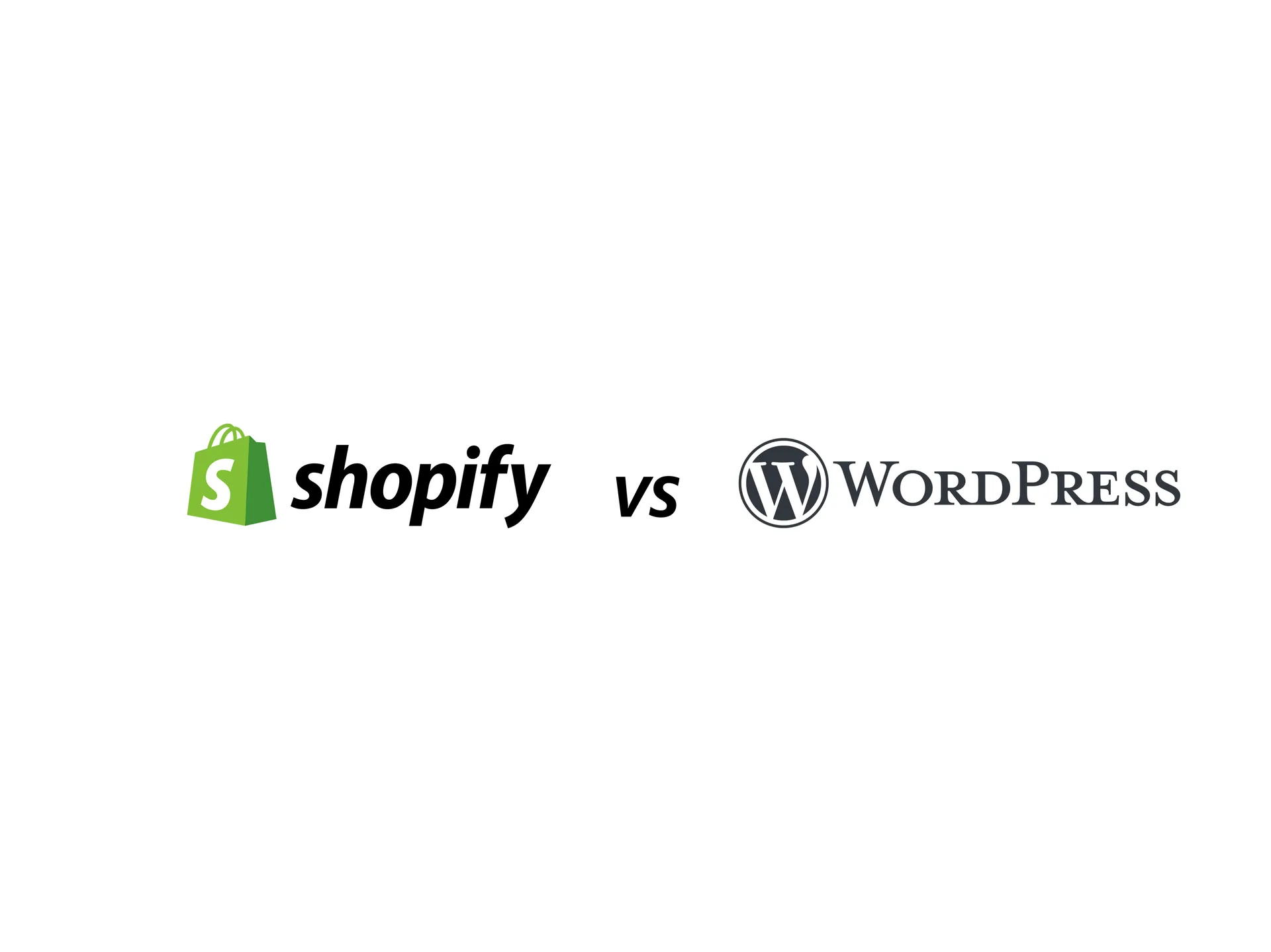 Shopify or WordPress - Which one should I use?