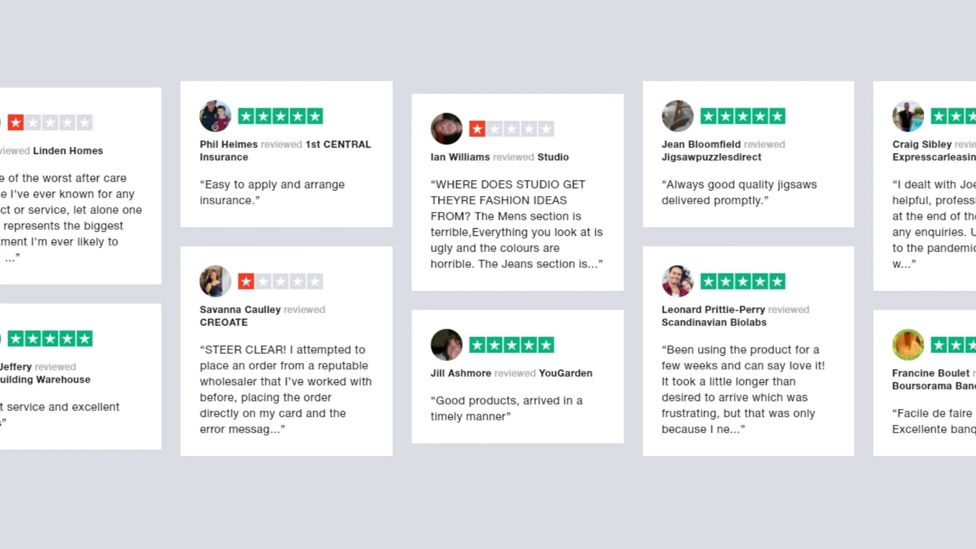 eCommerce review app