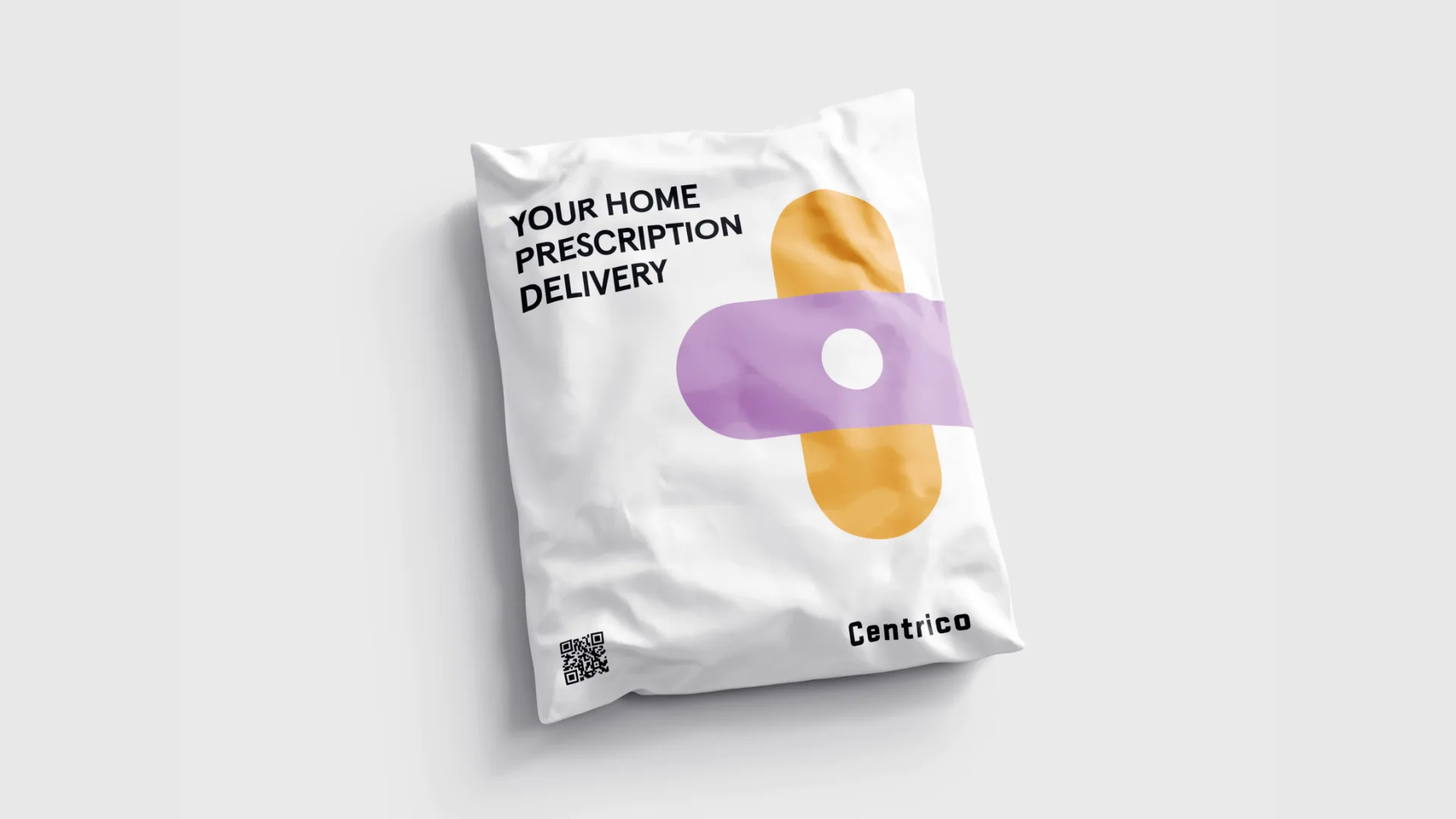 Pharma company delivery package design