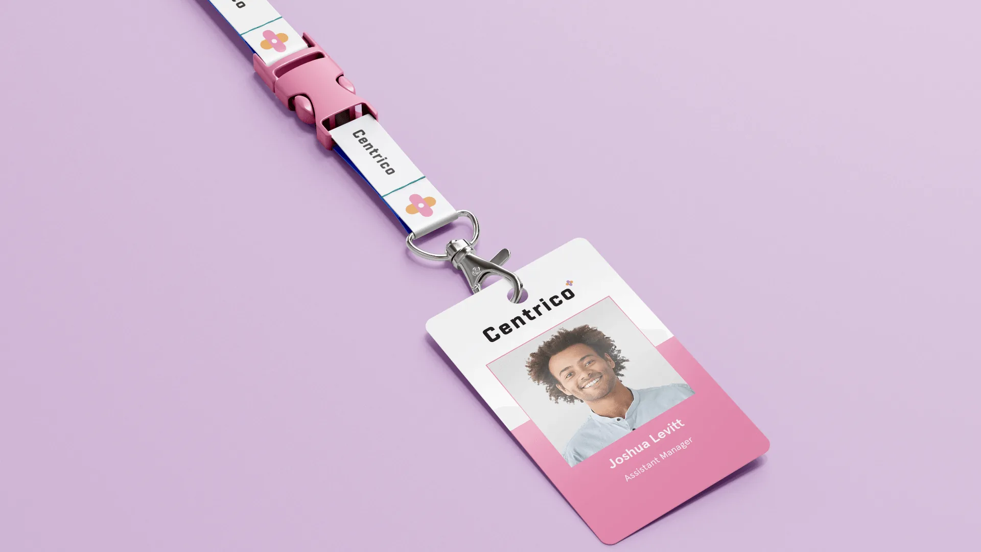 Pharma company name tag design