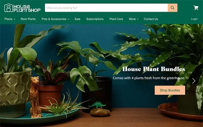 House Plant Shop
